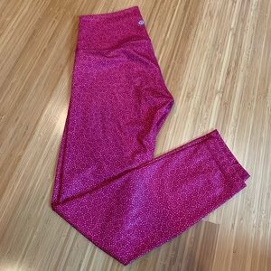 Red lululemon leggings